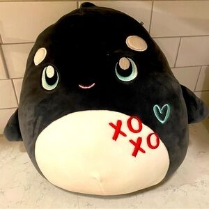 Kai the Valentines Day Orca 11 no tag Squishmallows Squishmallow whale